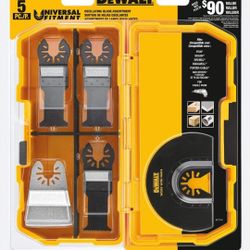 DEWALT Oscillating Tool Blades Kit, 5-Piece (DWA4216)