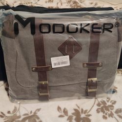 Grey Modoker Vintage Rocksack Backpack 