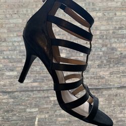 Nine West Leather Strappy Heels