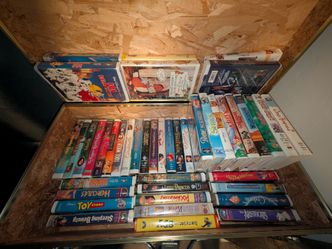 Disney VHS tapes (Black Diamond)