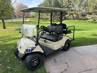 Yamaha Gas Drive 2 EFI Quiet Tech 4 Pass Golf Cart Street Legal