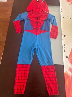 FINAL WEEK - Spider-Man Costume - Kids - Marvel - With Attached Hood Mask