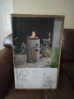 Project 62 Pipestone Outdoor Gas Fire Column New
