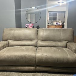 Light Gray/beige Couch 