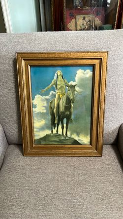 Vintage Print “Appeal to the Great Spirit”