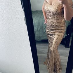 Sequin Prom Dress 