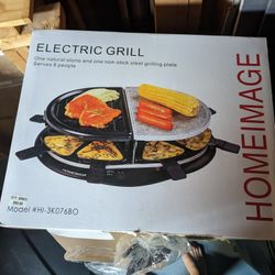 Homeimage electric grill

