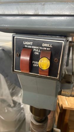 Multiple speed drill press good condition Multiple speed drill press good condition