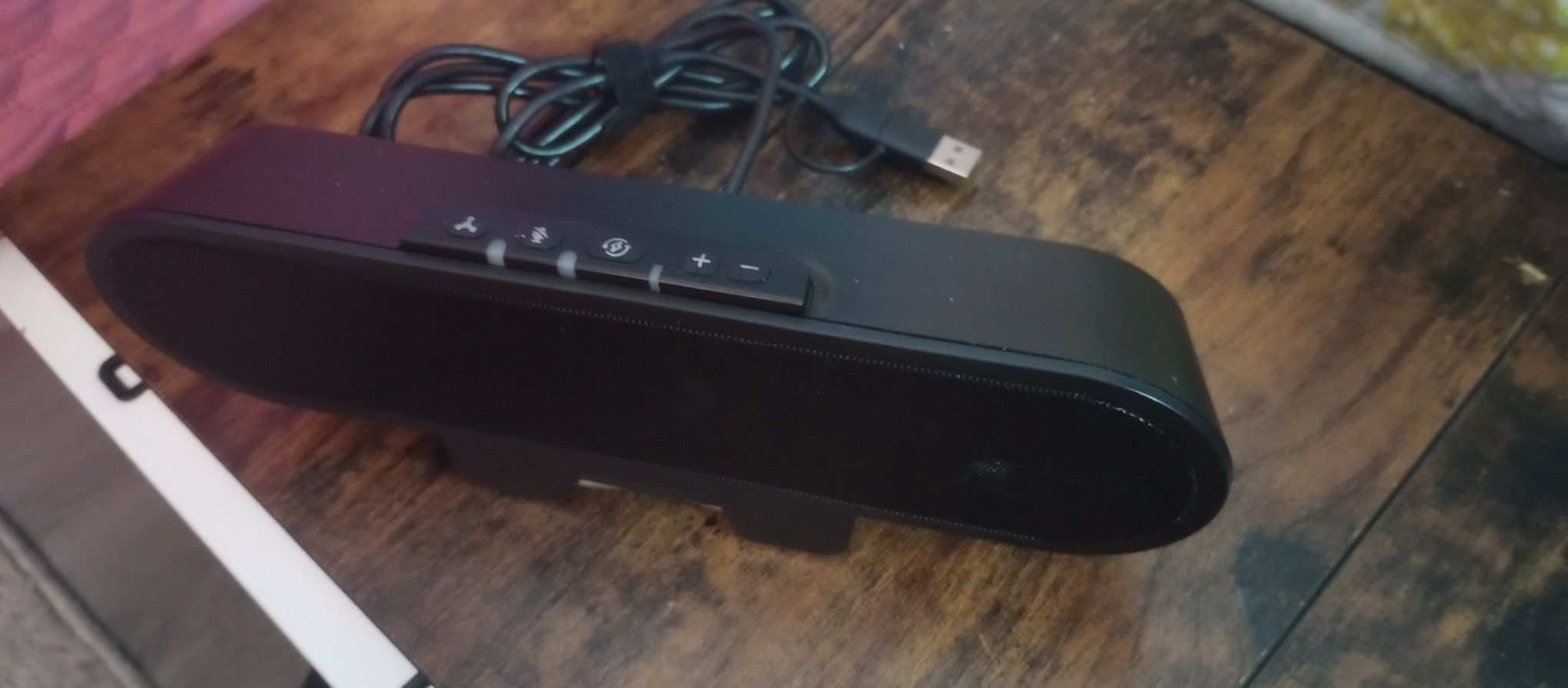 USB & Bluetooth Speaker Bar For Monitor Or Desk 