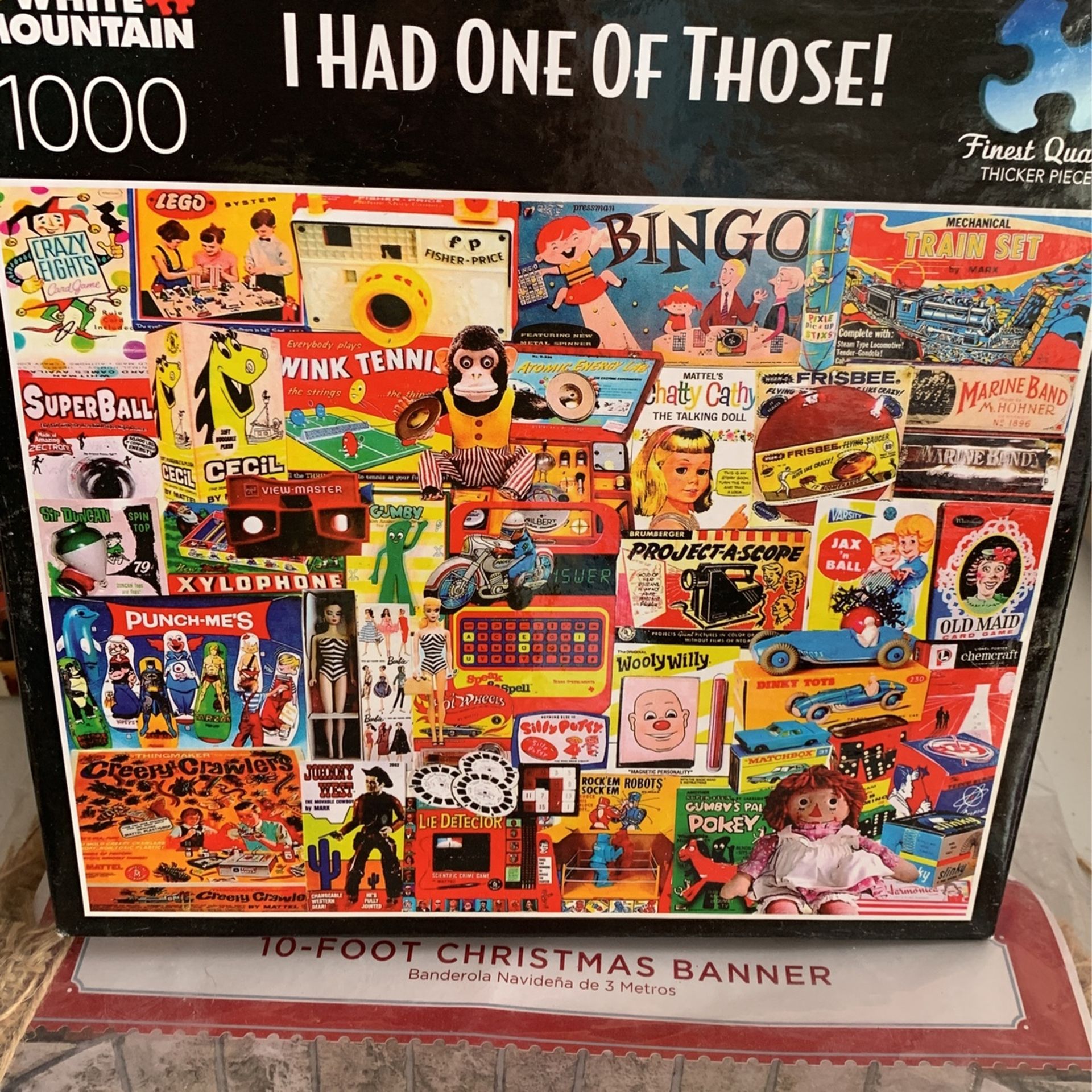 1000 Piece White Mountain Puzzle