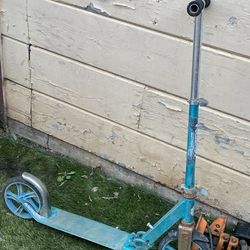 Blue Razor Scooter