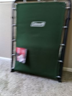 Coleman Ridgeline 3 Cot with mattress