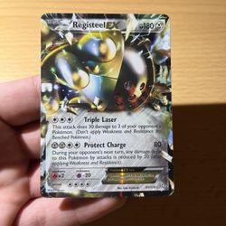 Registeel EX Pokemon Card