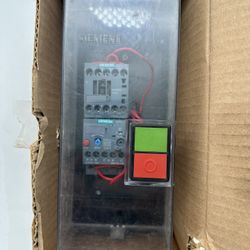 Siemens SIRIUS Contactor & Thermal Overload Relay W/ Motor Starter Panel