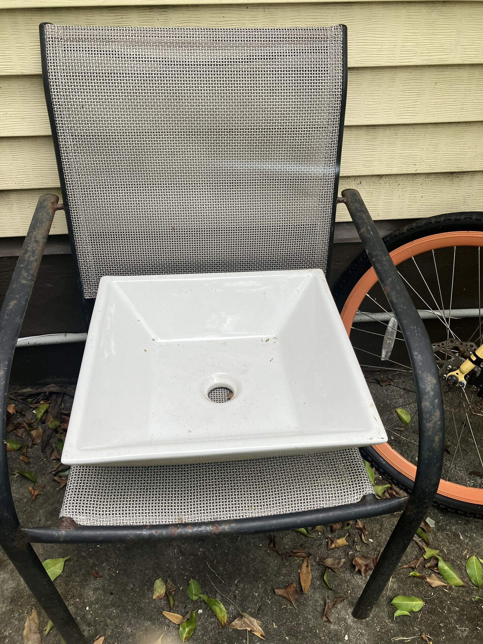 Square Vessel Sink