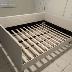 DHP Full Size Mid-Century Modern Style Day Bed Frame