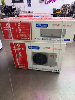 PG 24,000 BTU 2-Ton Mini Split AC& Heat Remote Control