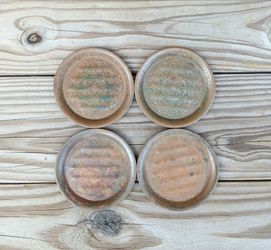 Vintage Cooper Etched Coasters