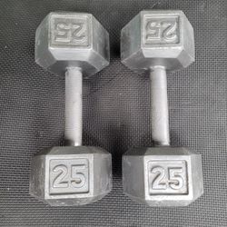 Hex Dumbells Weights 