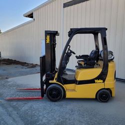 2007 Yale 5000 Pound Capacity Forklift Lift Truck 