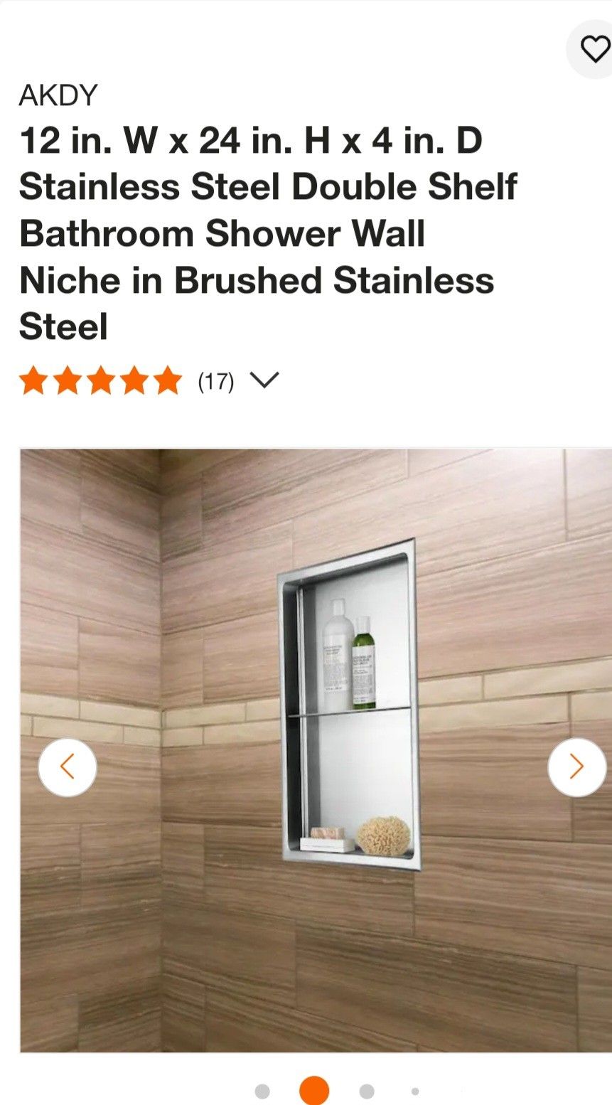 Bathroom Shower Niches