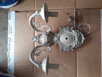 Off white rustic style light