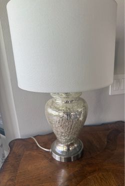Mercury Glass Lamp