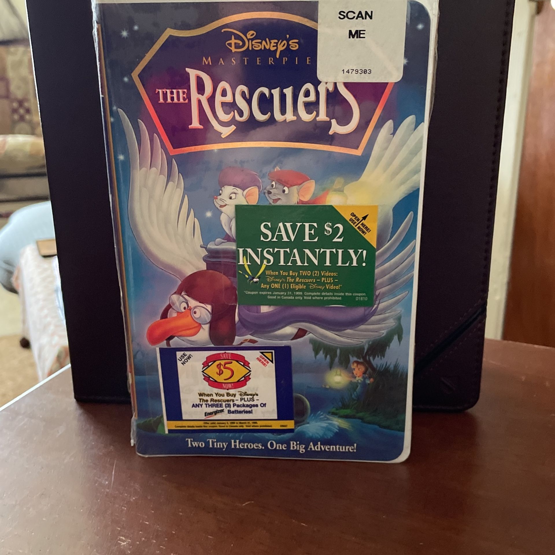 The Rescuers Vcr Movie
