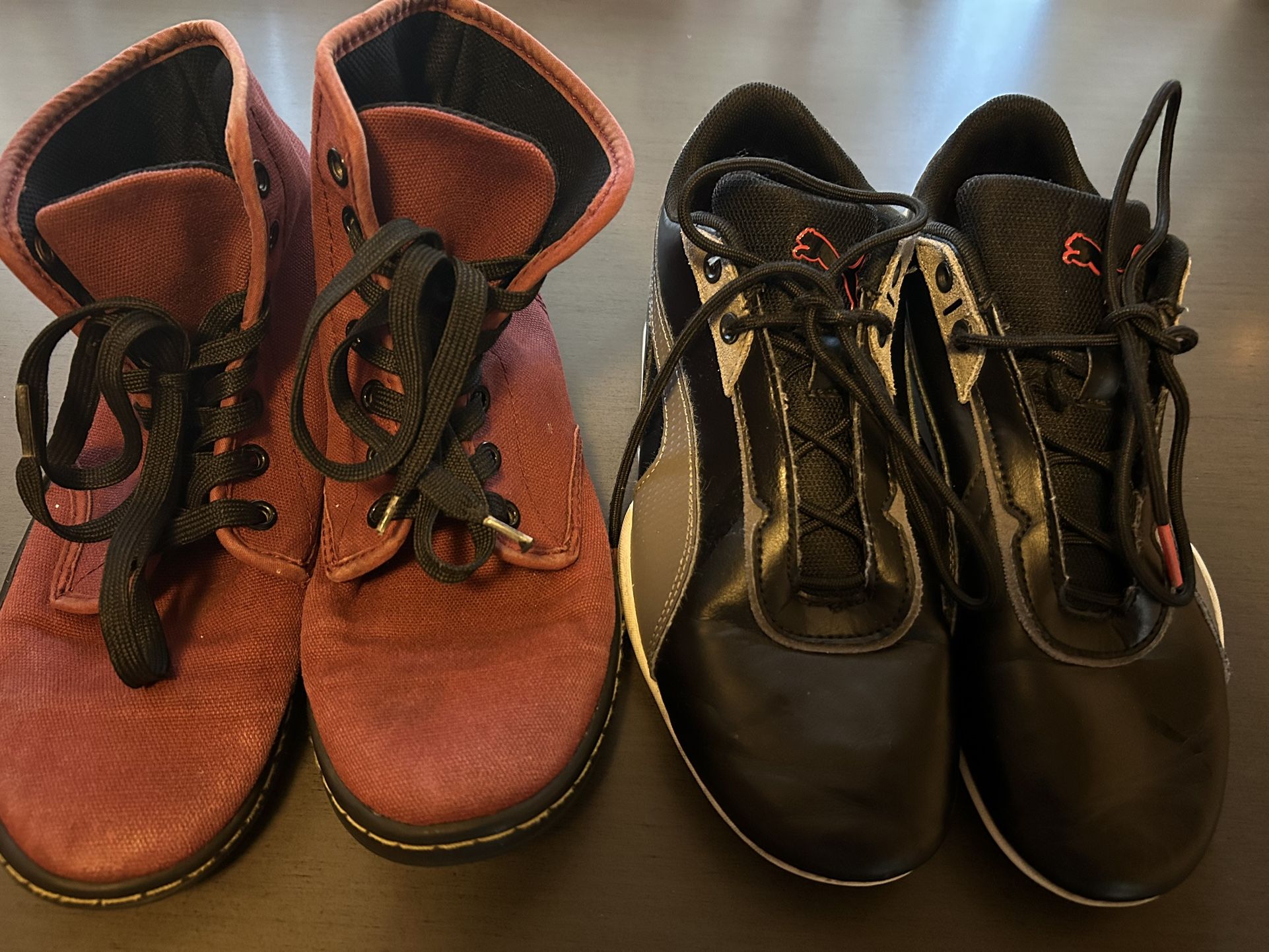 2 Pares De Zapatos Size 6 Niños