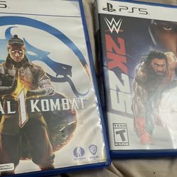 Mortal Kombat1 Wwe 2k25 Ps5 