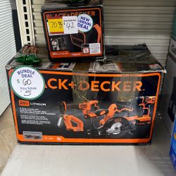 Black And Decker Tool Bundle 
