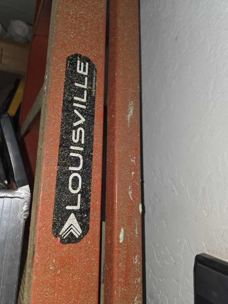 Louisville 8 Foot And 6 Foot Ladders