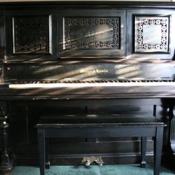 Antique Mason Hamlin Piano 1889