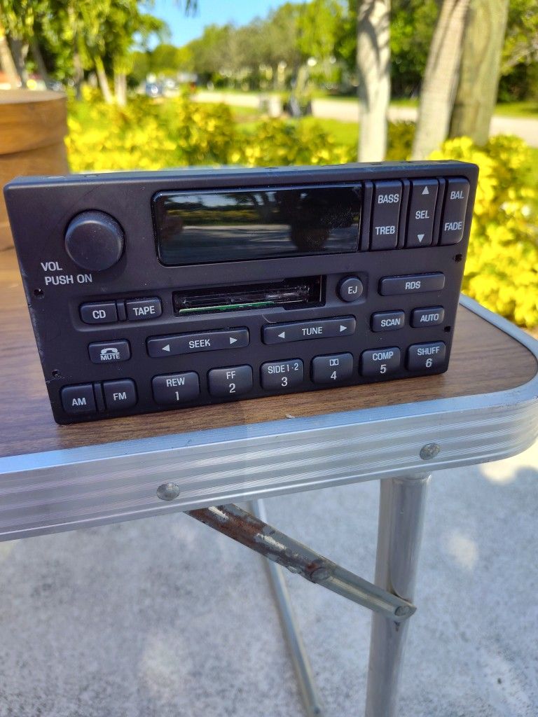 Ford Truck Radio CD And Tape Player