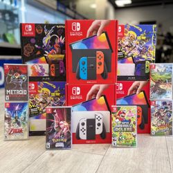 All Nintendo Switches & Games Available (Take It Home In Payments/ llévalo a casa en pagos)
