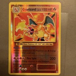 Pokémon TCG Charizard Reverse Holo 11/108 Evolutions see pics