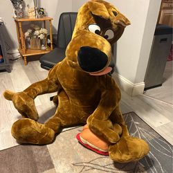 large plush Scooby-Doo stuffed animal