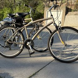 LandRider Auto shift Hybrid 26” Bicycles(his&hers)Or Trade 