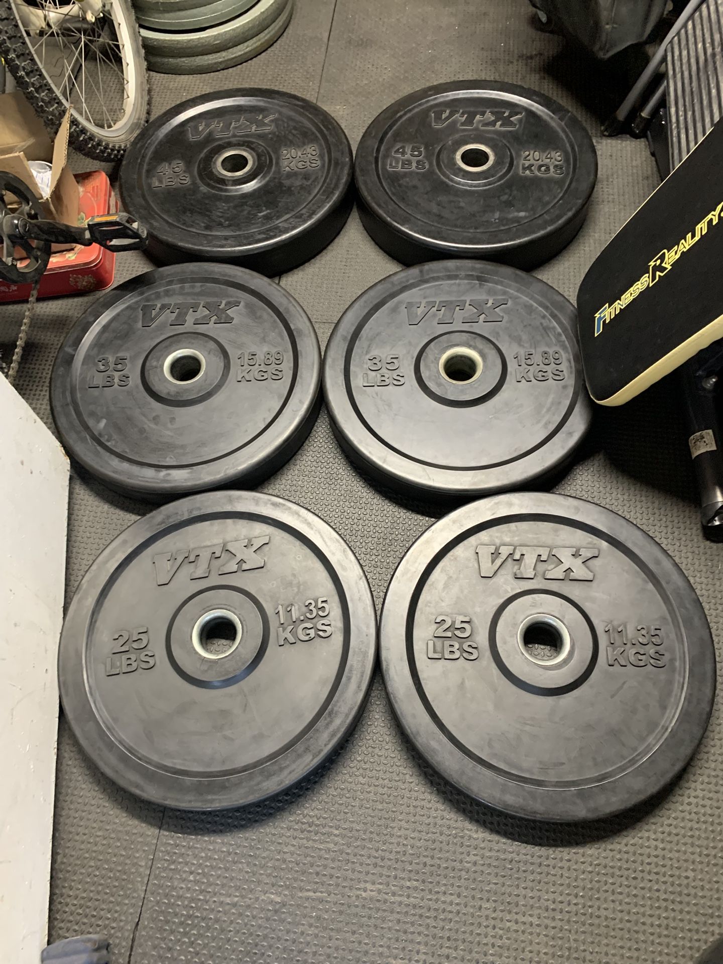 Bumper Weights Set