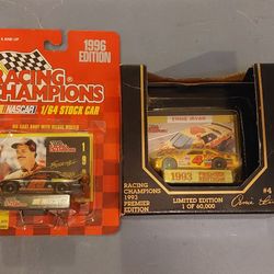 Vintage NASCAR Driver Ernie Irvan 1:64 Diecasts