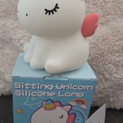 Kids, Silicone Unicorn Night Light - New*