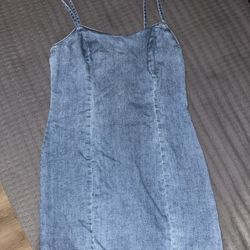 Short Denim H&M Dress