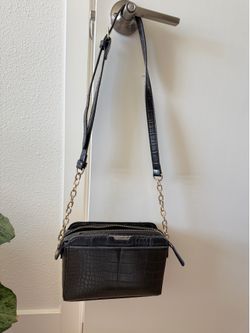 Black crossbody bag