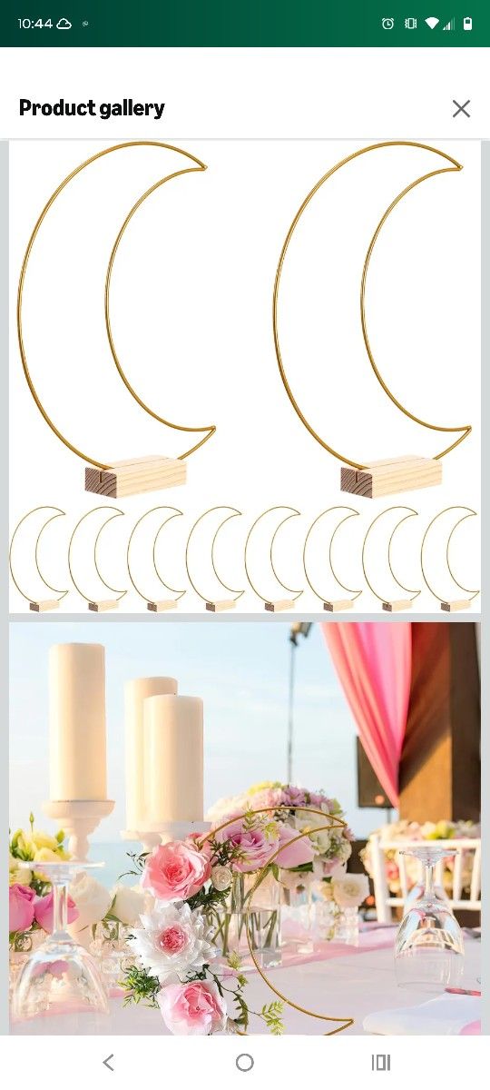 Crescent Moon Party Decor!