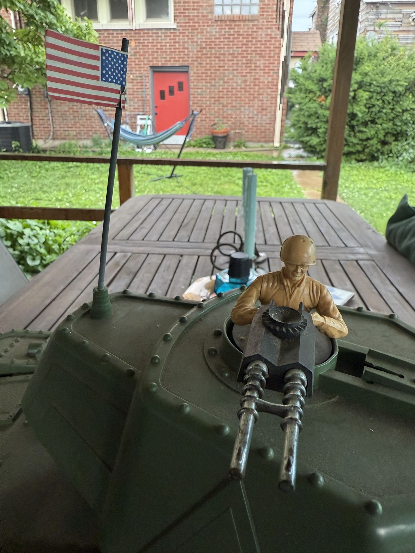 Vintage Tiger Joe Toy Tank