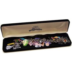 Disneyland 50th Anniversary Charm Bracelet 