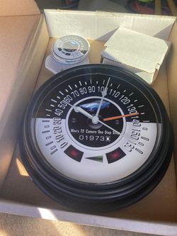 Car Speedometer Clock