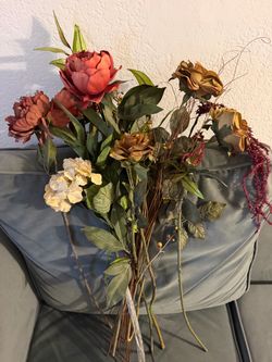 Artificial Fall Floral Bouquet $10