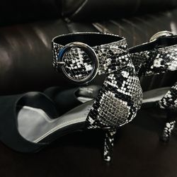 Heels Size 9 1/2 And Purse