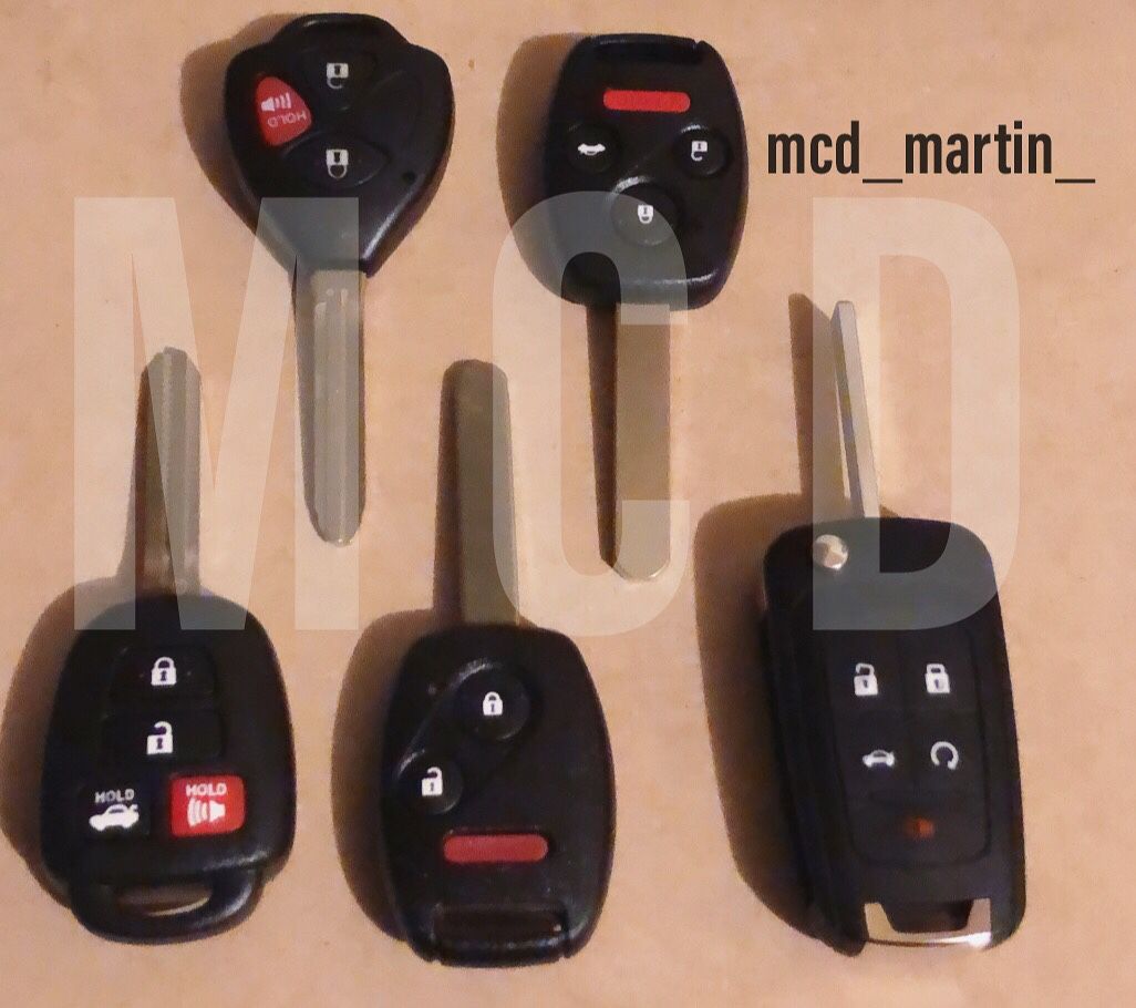 Remotes/keys llaves/controles